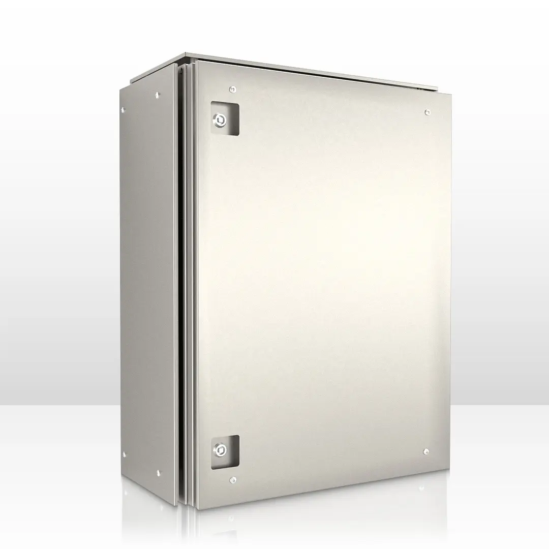 IP-SS606030SUN-02 Stainless Steel Electrical Enclosures with Sun Shields
