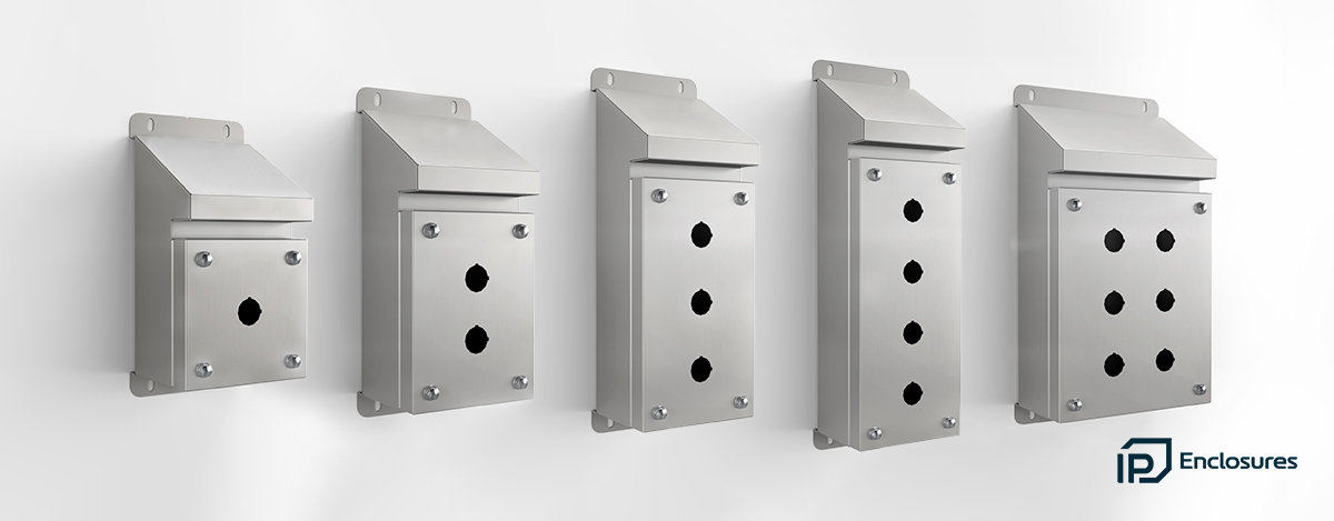 Stainless Steel Pushbutton Banner