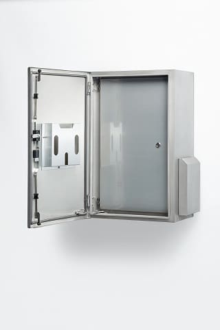 Stainless Steel Pole Mounted Field Cabinet